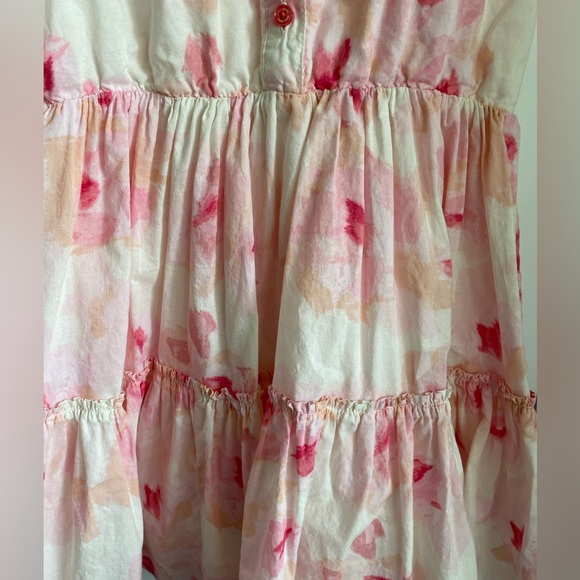 Beautiful Kate Spade Girls size 8 Floral Party Dress Pink and Cream - Picture 2 of 4